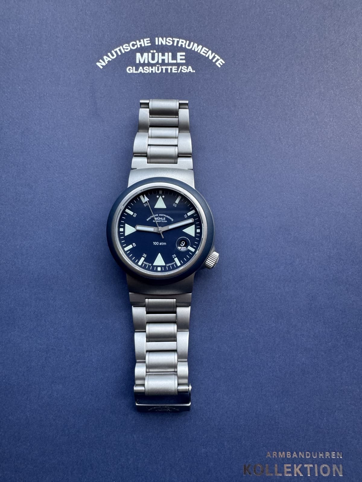 FS: Muhle Glashutte SAR Timer Nautical Blue