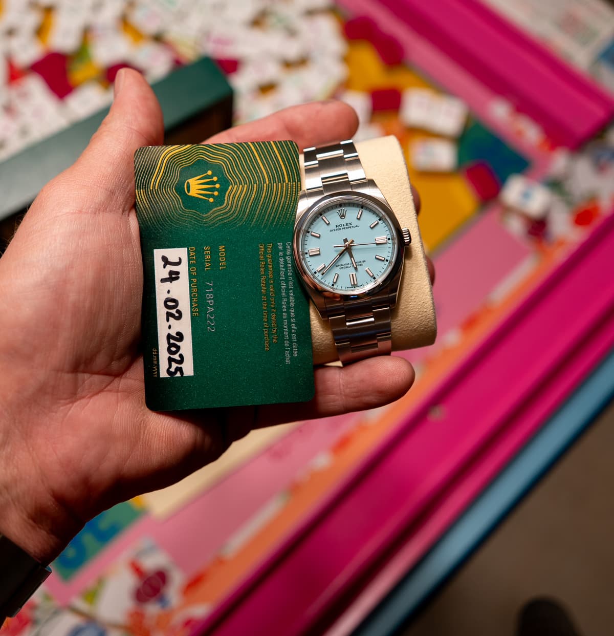 [WTS] Rolex Oyster Perpetual 36 “Tiffany Blue” Ref. 126000 – 2025