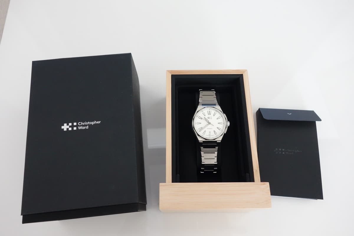 Christopher Ward Twelve White 40mm Steel Bracelet