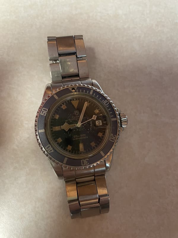 FS: 1970's Tudor Submariner 9411/0 papers with plastic sleeve