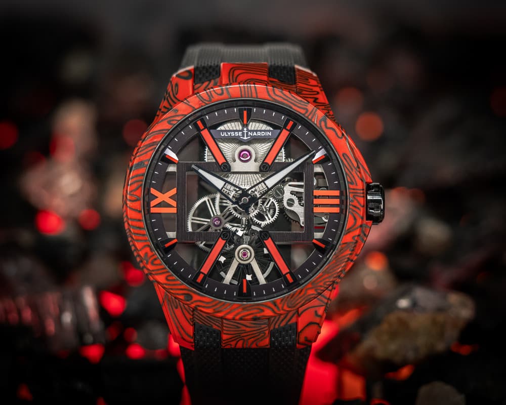 FSOT: Ulysse Nardin Blast Skeleton X MAGMA 42mm Carbon – BOX & PAPERS – 3713-260/MAGMA