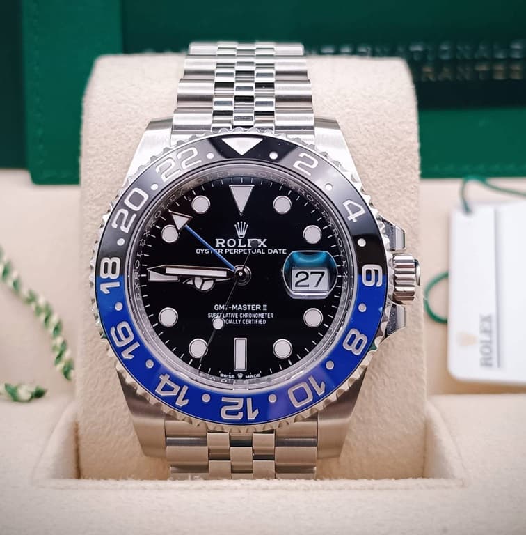 FS: Rolex GMT-Master II "Batgirl" 40mm 126710BLNR  Blue/Black Bezel on Jubilee  2024