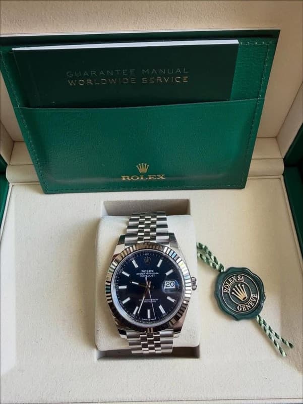 FS: Rolex DateJust 41MM Jubilee Bracelet 126334 Blue Dial