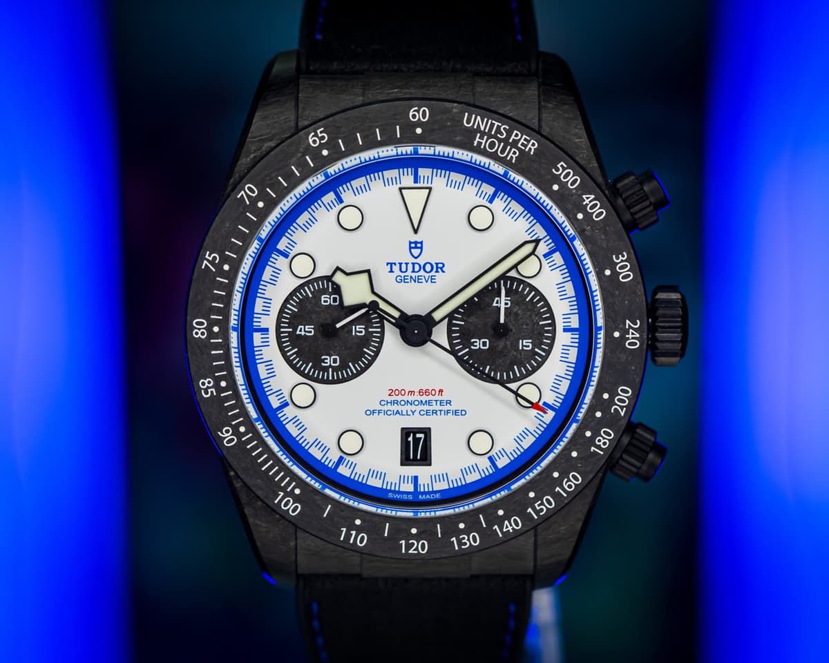 FS: Tudor Black Bay Chrono “Carbon 25” LTD Edition – BOX & PAPERS – M79377KN-0001