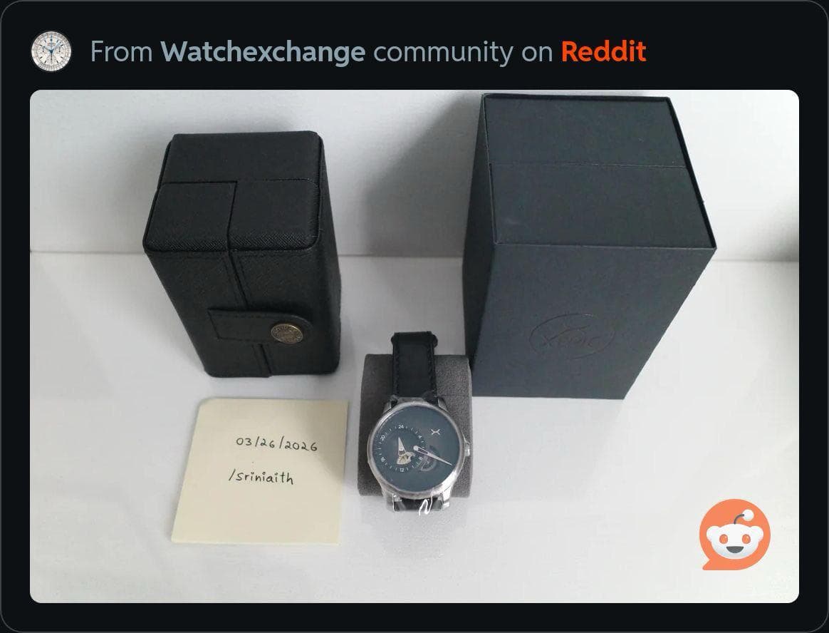 [WTS] Xeric Regulator Automatic - Steel Smoke