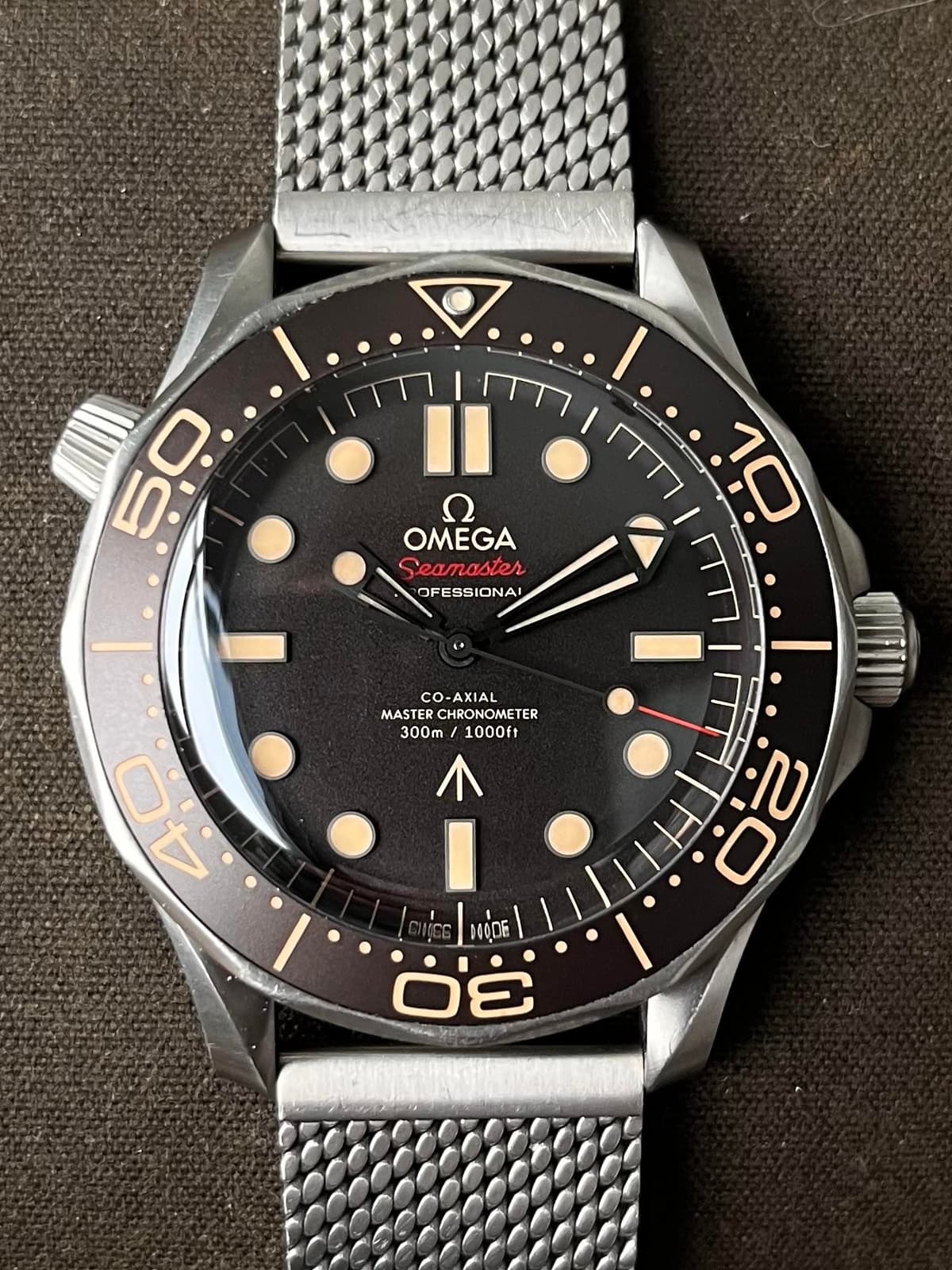 [WTS][US] Omega Seamaster SMP300 Titanium NTTD - 210.90.42.20.01.001 - Full Set