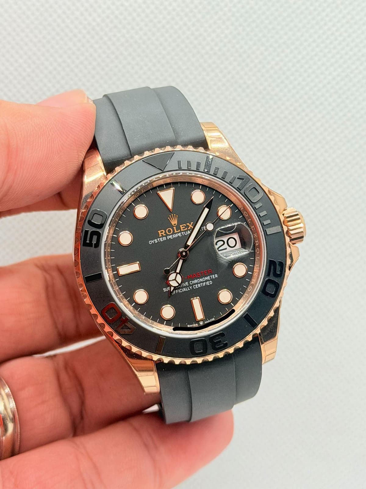 [WTS] Rolex Yachtmaster OysterFlex RoseGold 126655🔥NOS 2022, $28.5k+✈️🔥