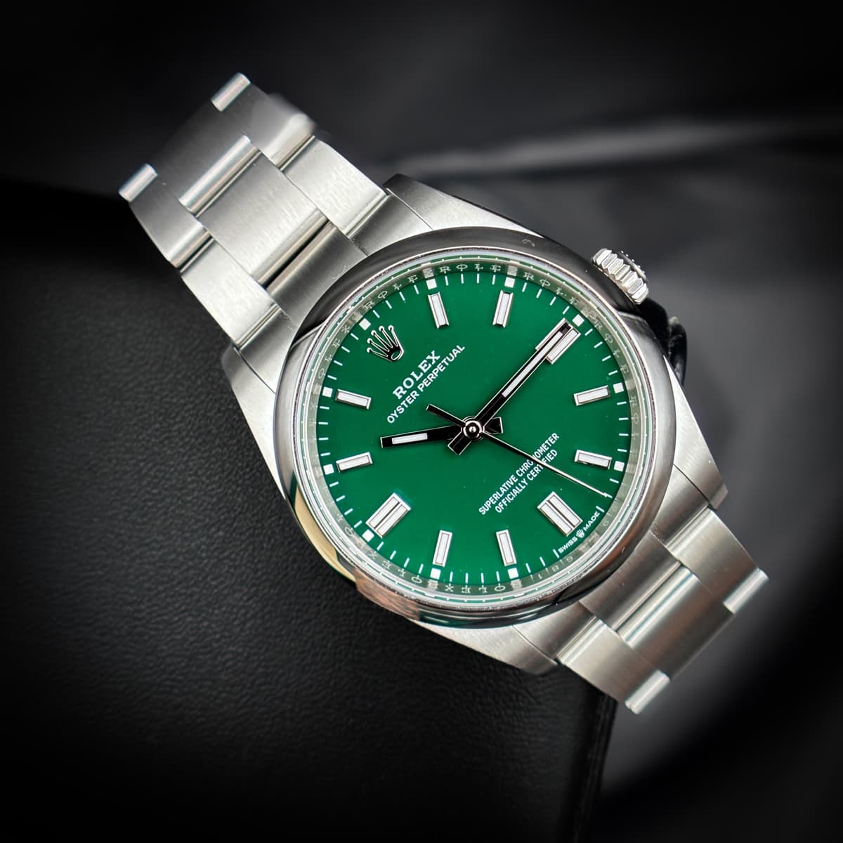 [WTS] 2026 Rolex OP36 Complete set “Money Green” Dial ref 126000