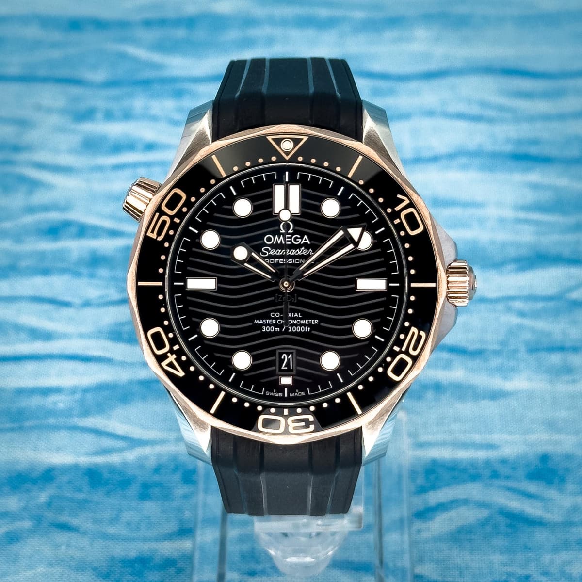 [WTS] 2025 Omega Seamaster Diver Sedna Gold 42mm 210.22.42.20.01.002 - Full Set