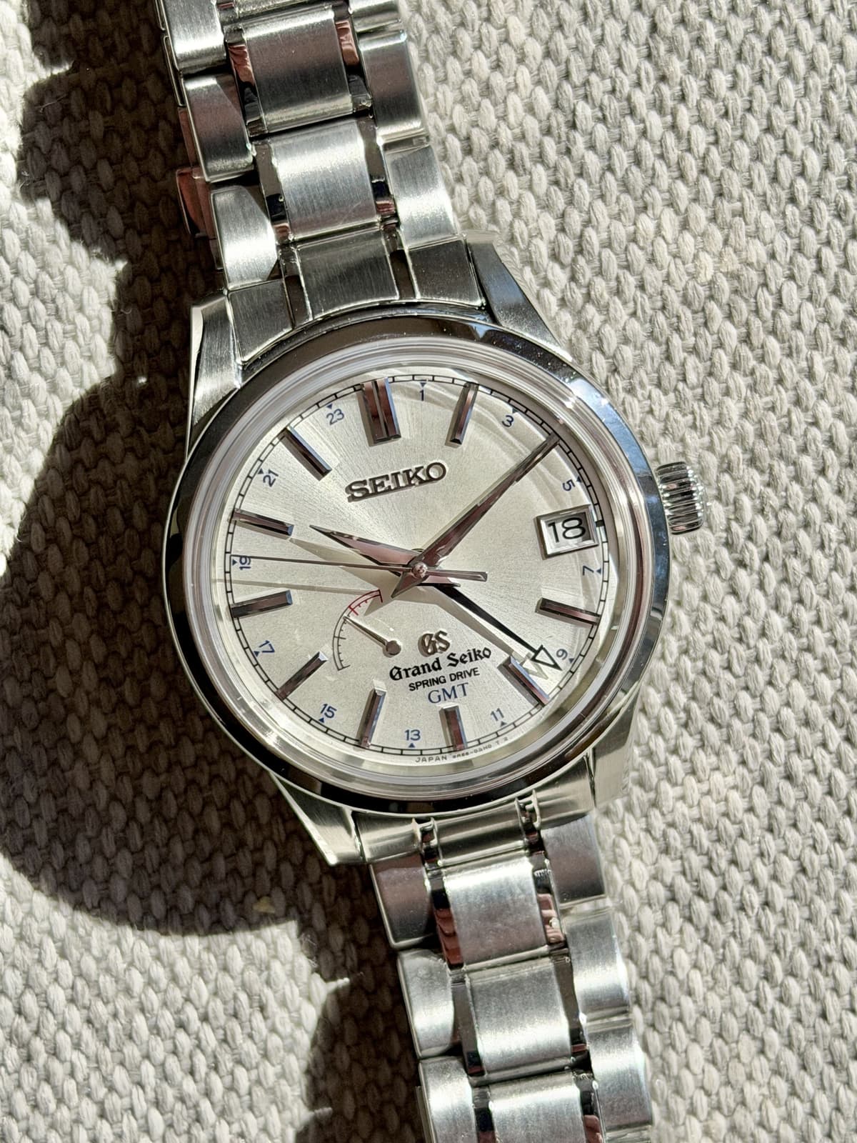 [WTS] Grand Seiko SBGE025 - 40mm Spring Drive GMT, Elegance Case, Sapphire Display Back, Box & Papers Excellent Condition | $3,150 shipped |