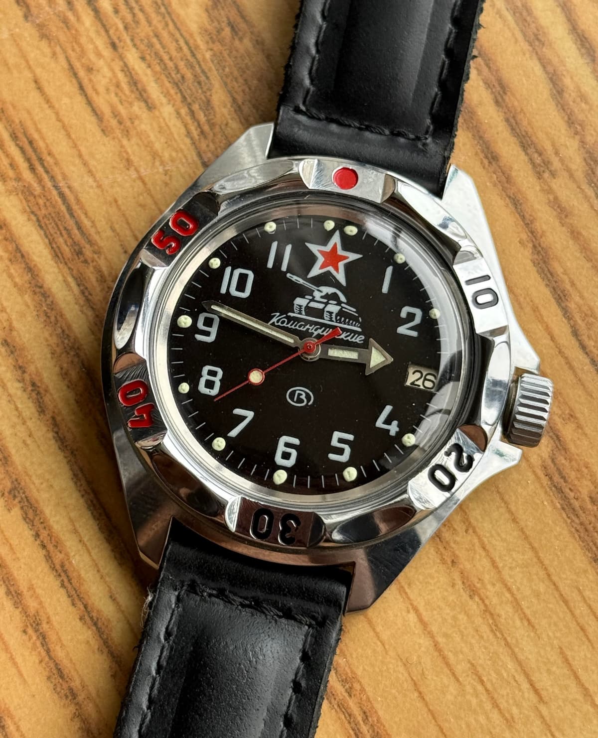 [WTS] Vostok Amphibia Komandirskie Men’s Automatic Watch - $70 SHIPPED