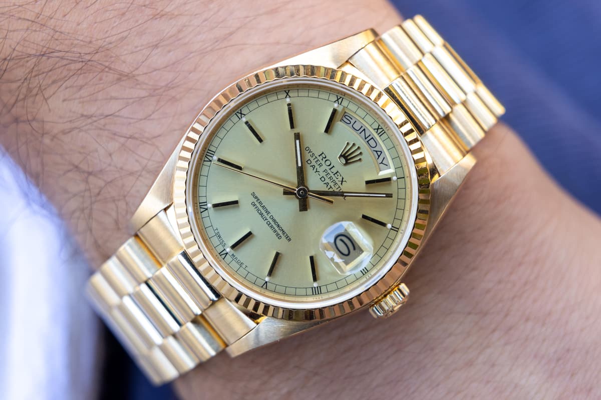[WTS] 1986 Rolex Day-Date Ref. 18038 | Champagne Dial