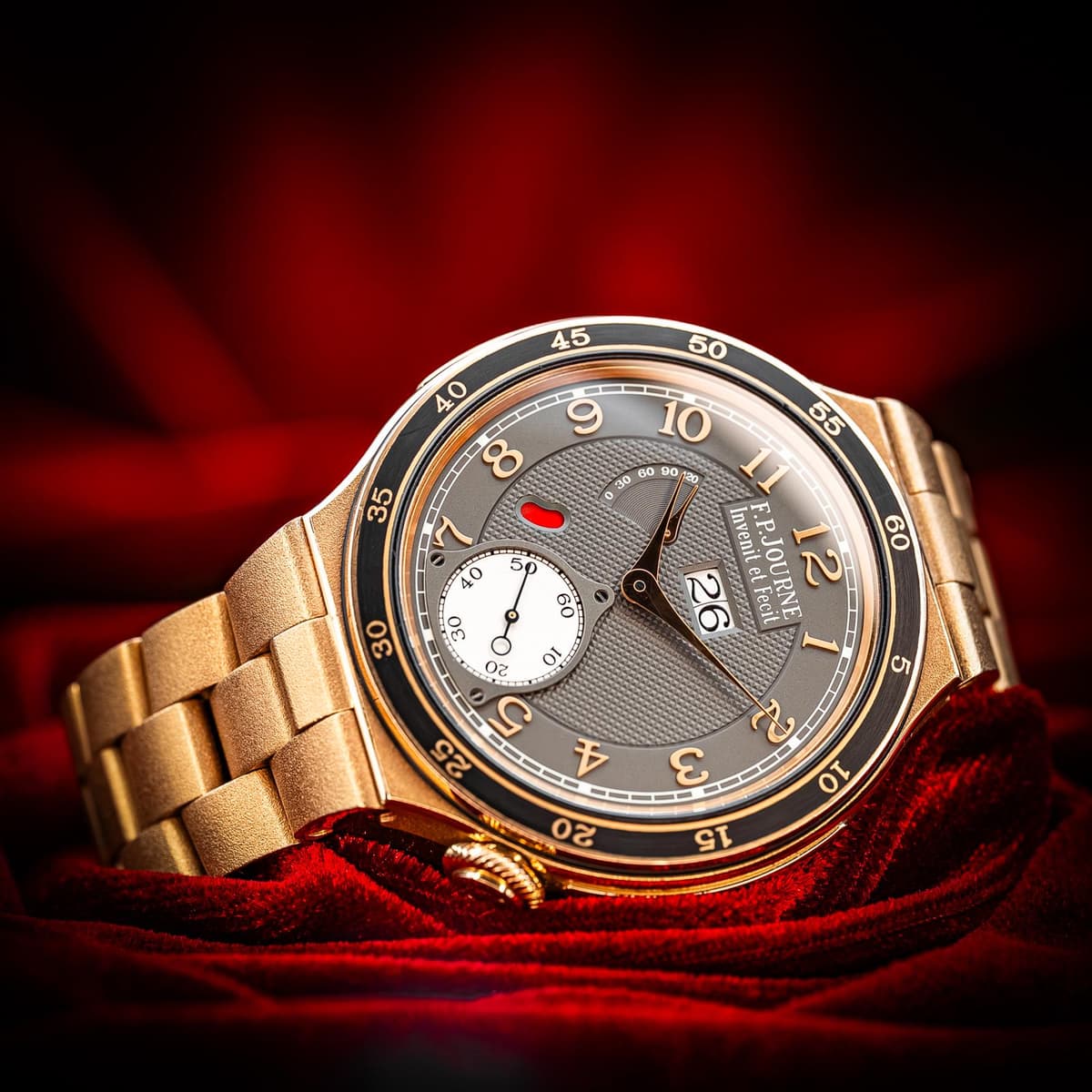 [WTS] F.P. Journe Linesport Automatique Réserve Rose Gold Grey Dial 44mm AR G 44 B GR Complete Set