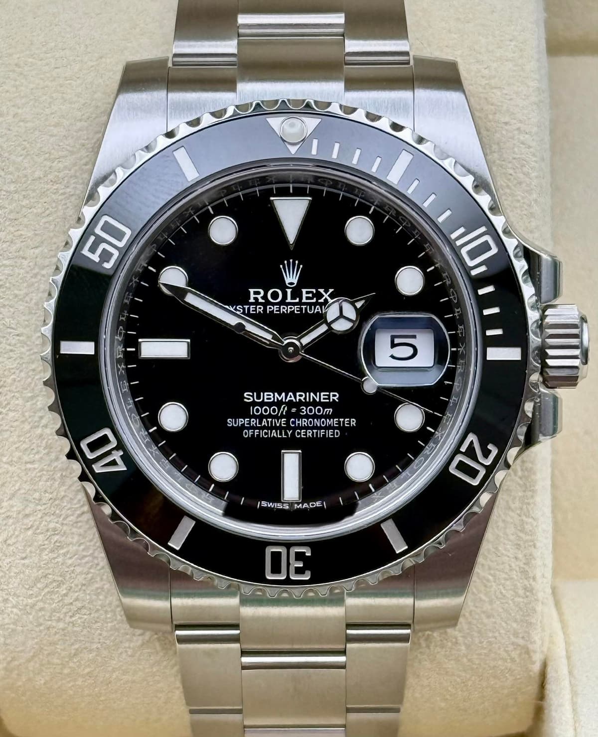 [WTS] NEW 2017 Rolex Submariner 116610LN FULL FACTORY STICKERS FULL SET!