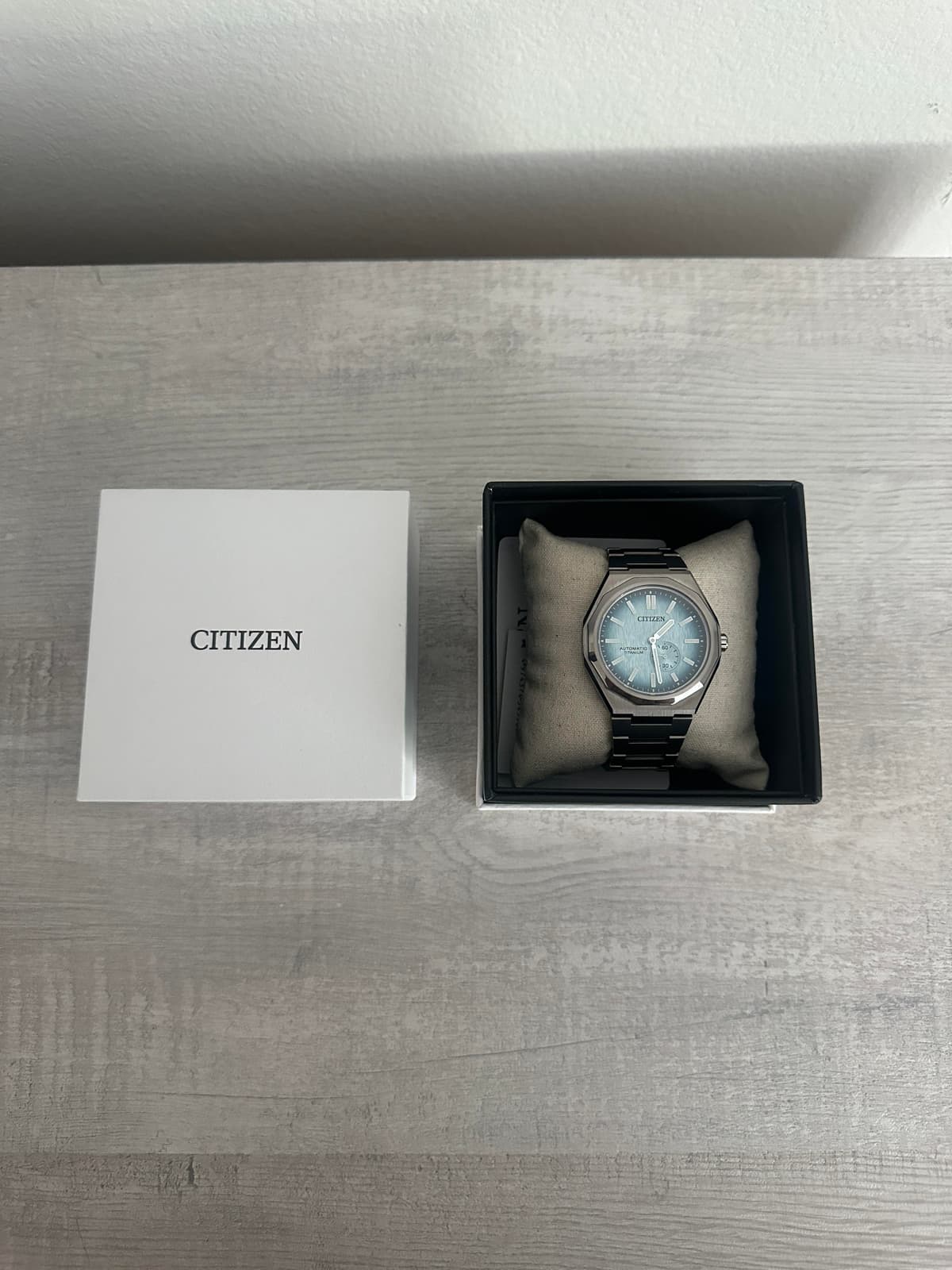 [WTS] Citizen Zenshin 60 Automatic Light Blue Dial NK5020-58L