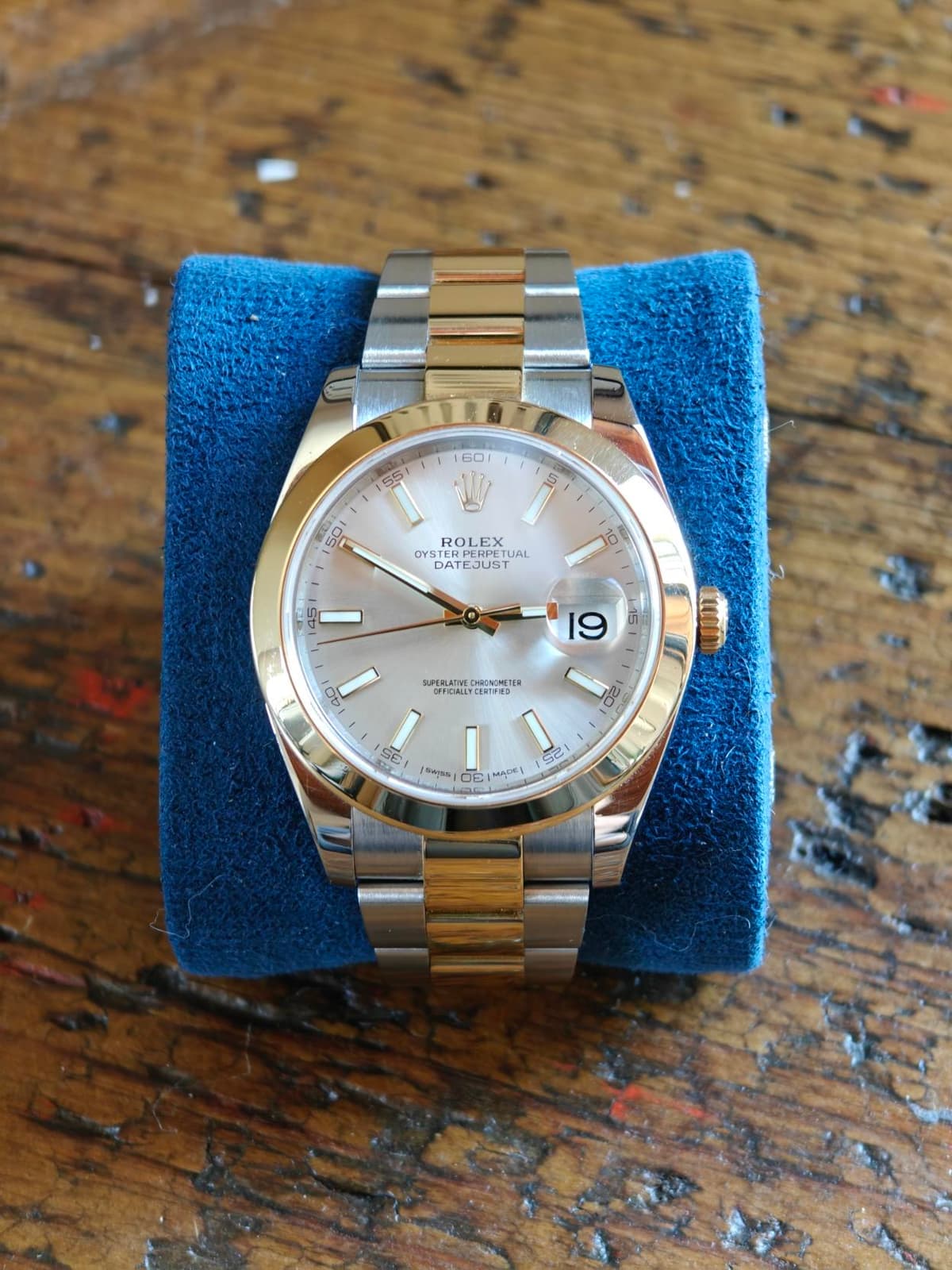[WTS] Rolex Datejust 41 – 126303 – Two‑Tone Steel/Yellow Gold – Silver Dial – 11 Links – Box & Papers – Good Condition