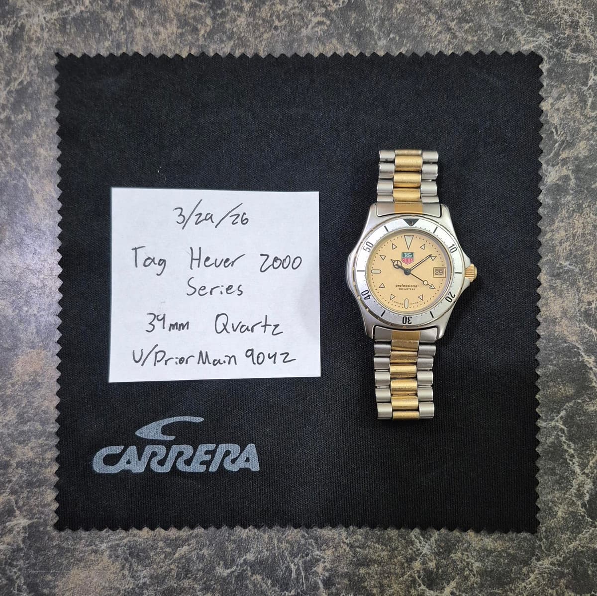 [WTS] Tag Heuer 2000 Series Professional 200, 34mm quartz watch