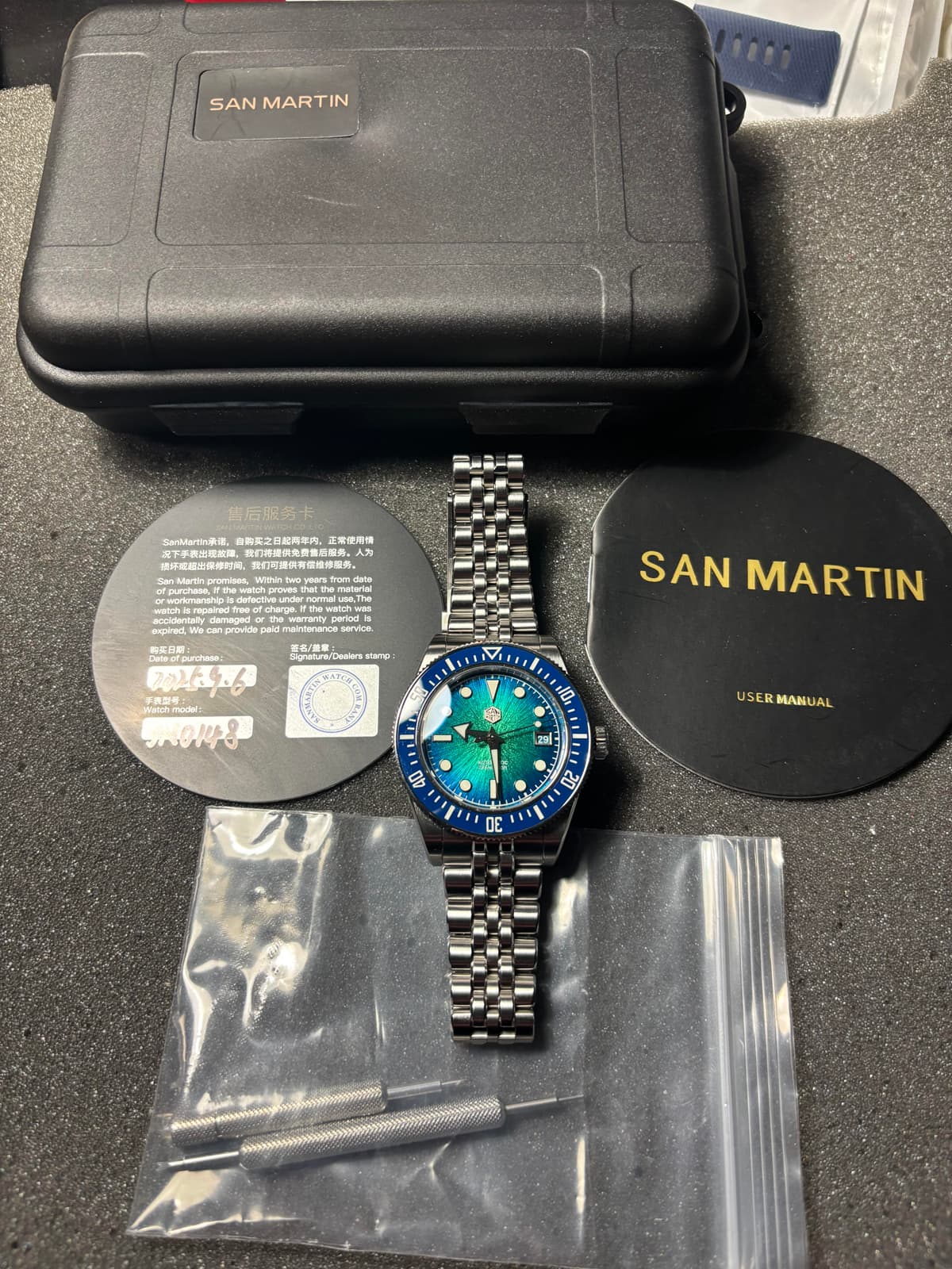 [WTS] San Martin SN0148 - wore it a few times - excellent condition $299 (USA)