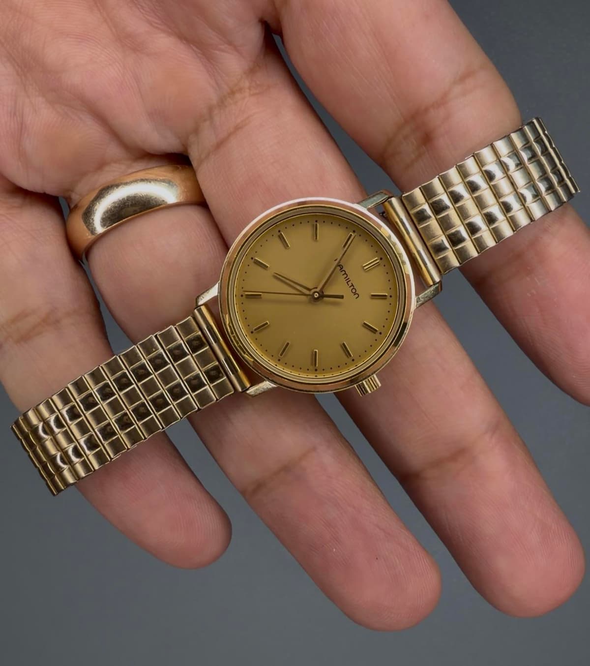 [WTS] Vintage Ladies Hamilton Masterpiece 24mm in Gold - $177 [US]