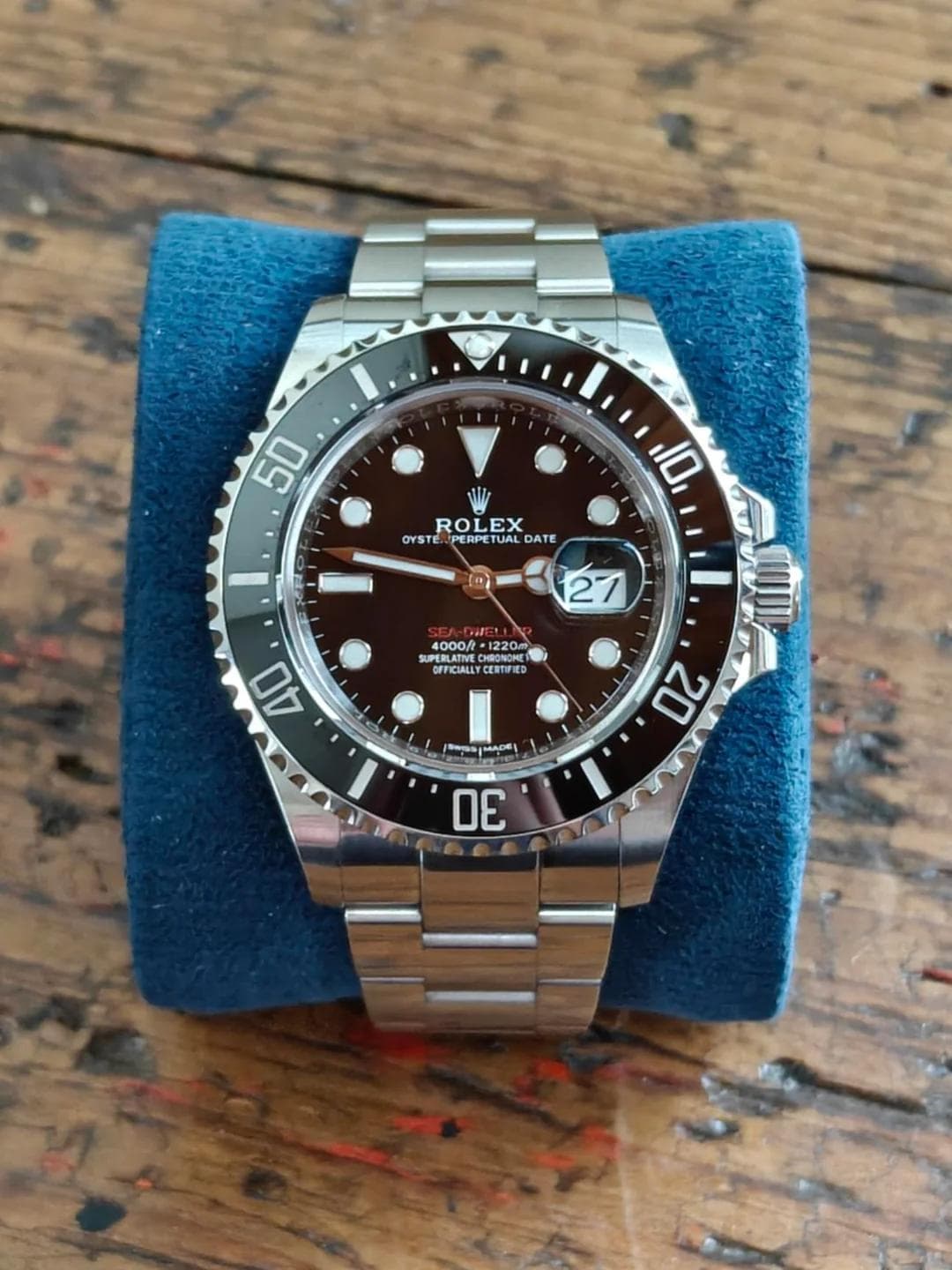 [WTS] Rolex Sea‑Dweller 43mm – 126600 – MK1 Dial – Complete Set Minus Box – Good Condition