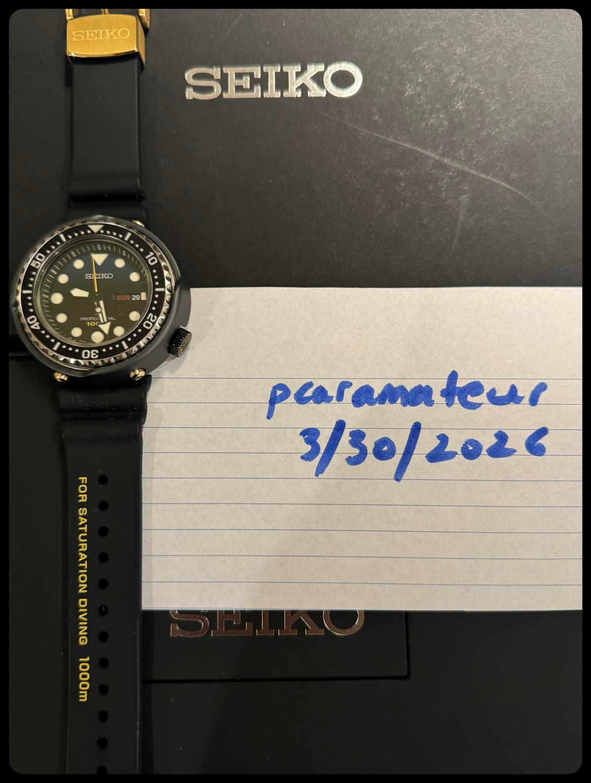 [WTS] Seiko Prospex 1986 Quartz Diver’s 35th Anniversary Limited Edition