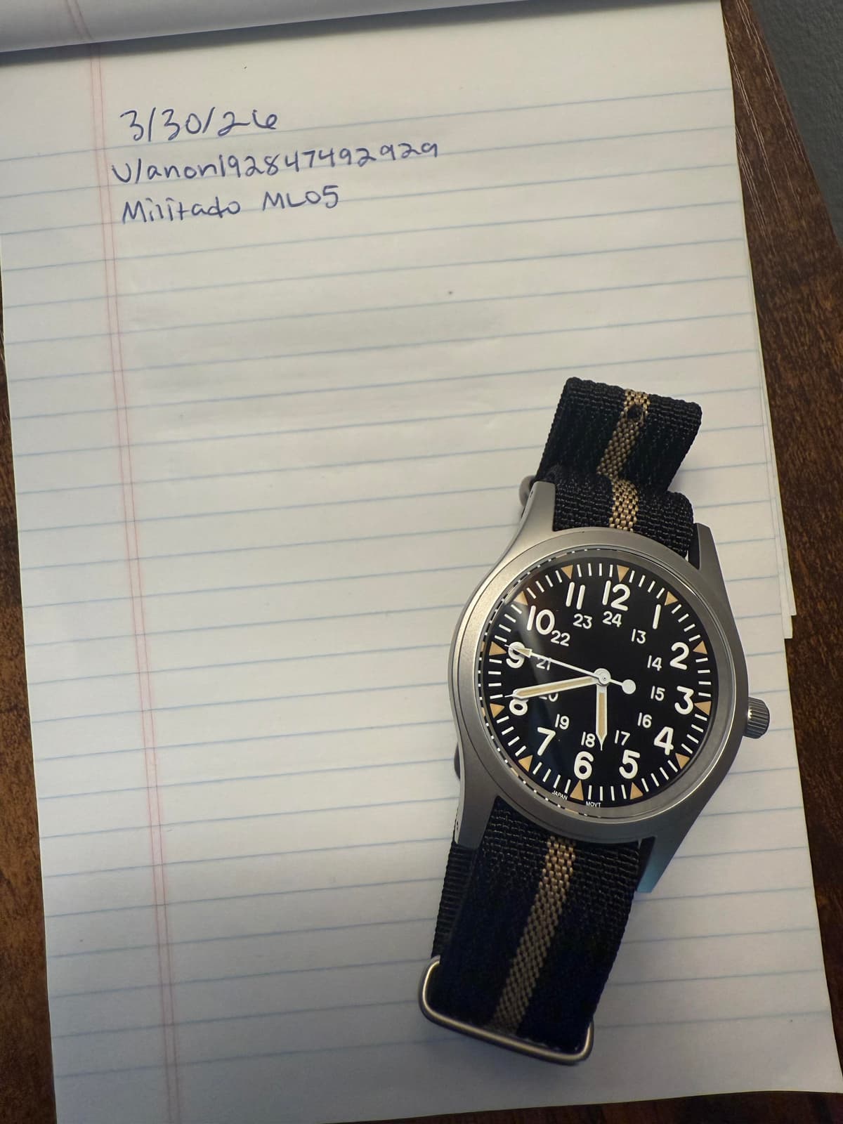 [WTS] Militado ML05 $45 shipped