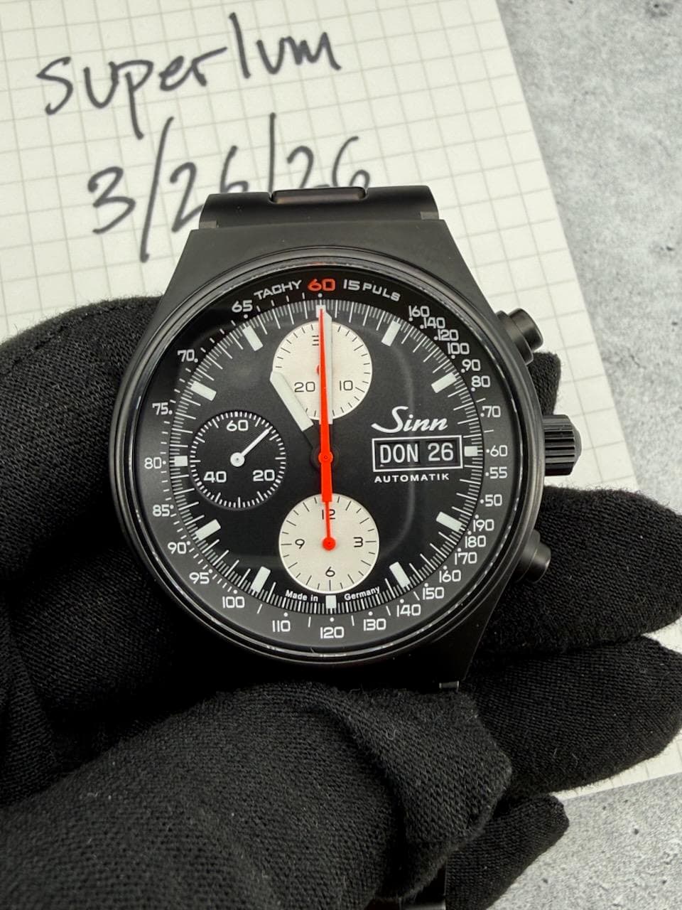 [WTS] Sinn 144 St S Anniversary II - Limited Edition (1 of 600) - Full Set