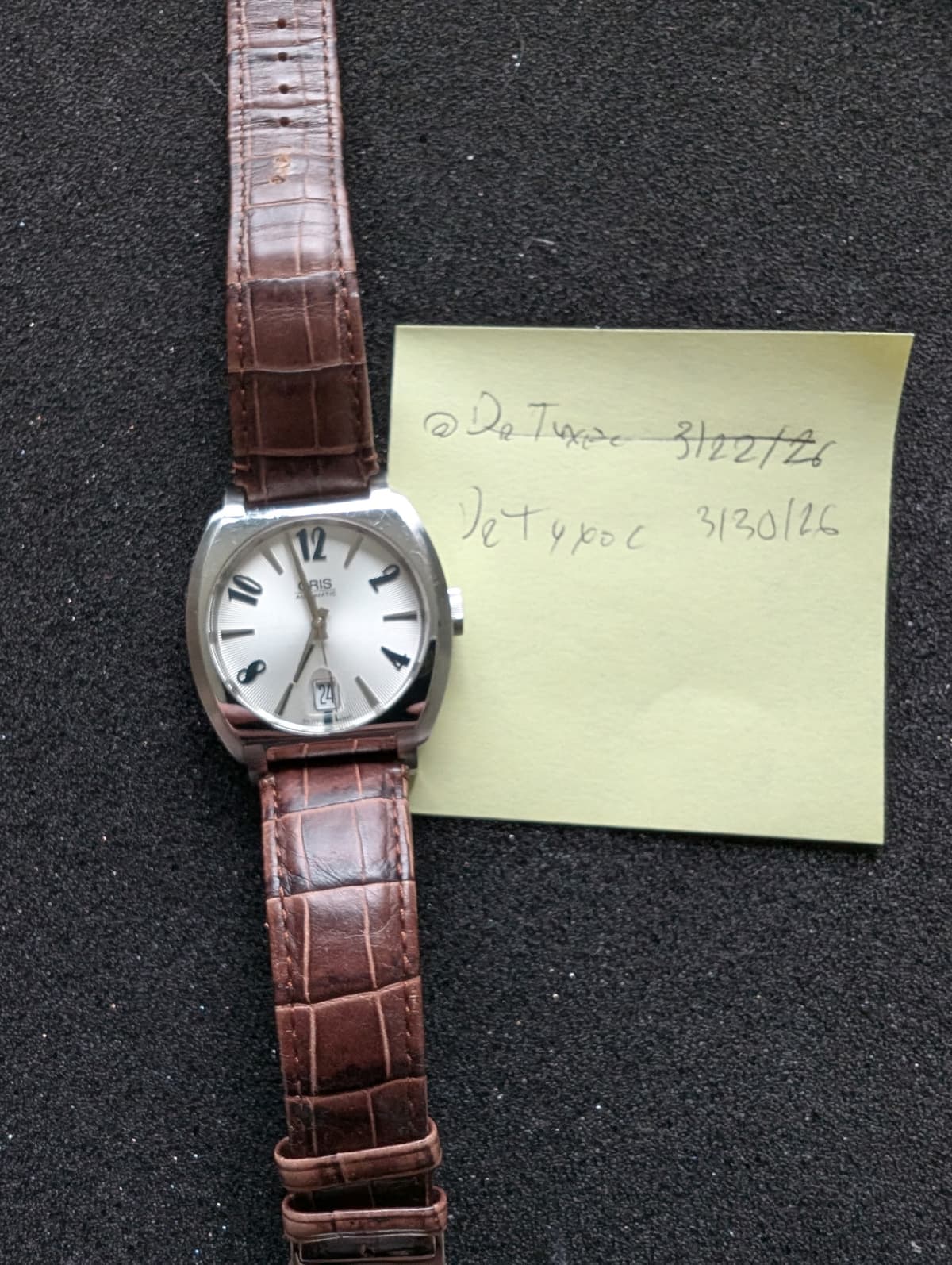 [WTS] Oris Frank Sinatra Date 01 733 7570 4061-07 5 19 98FC – $499 OBO (discounting $100) Need to sell, upgraded my Sinatra.