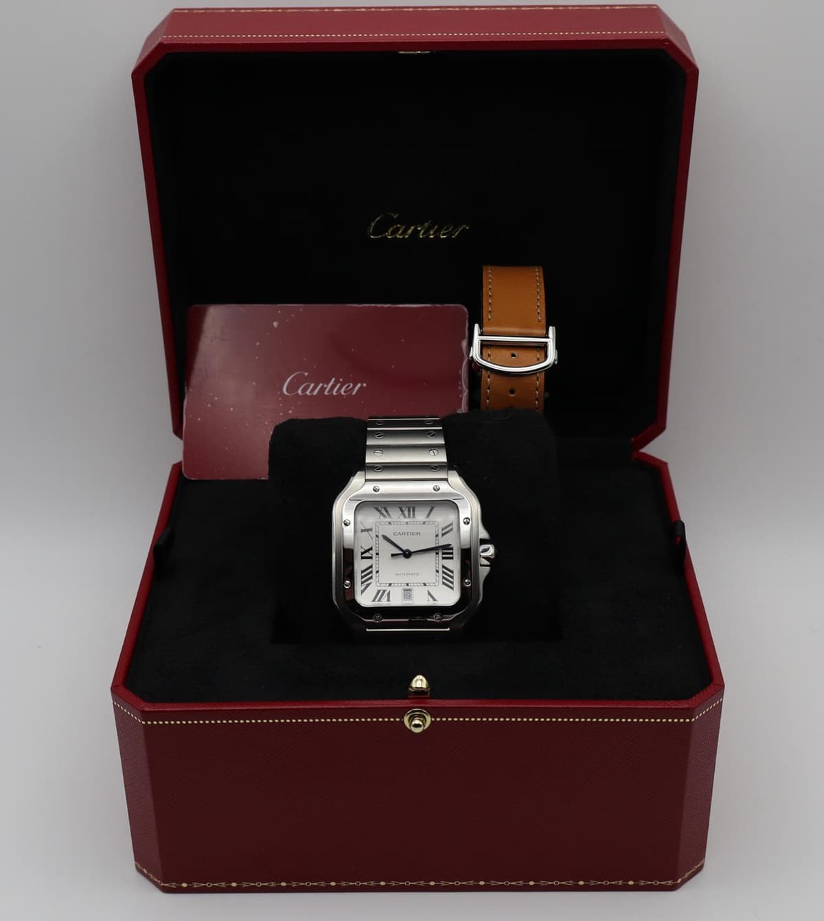 [WTS] Cartier Santos WSSA0018 Full Set