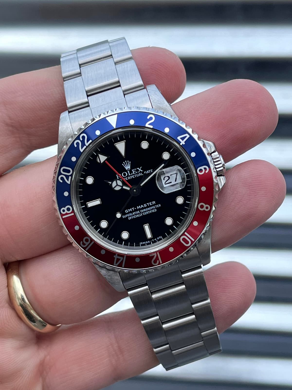 [WTS] Rolex GMT Master Pepsi / 40mm Ref.16700 / Year 1997 / Box & Papers / $14,000