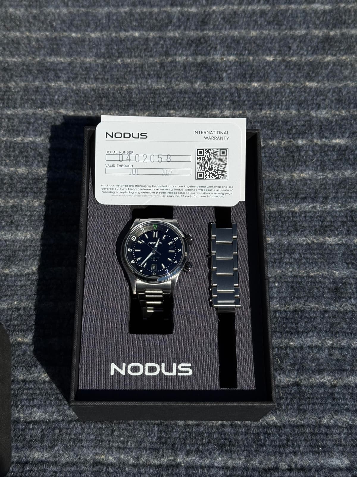 [WTS] Nodus Duality II Chasm Black – Excellent Condition – $595