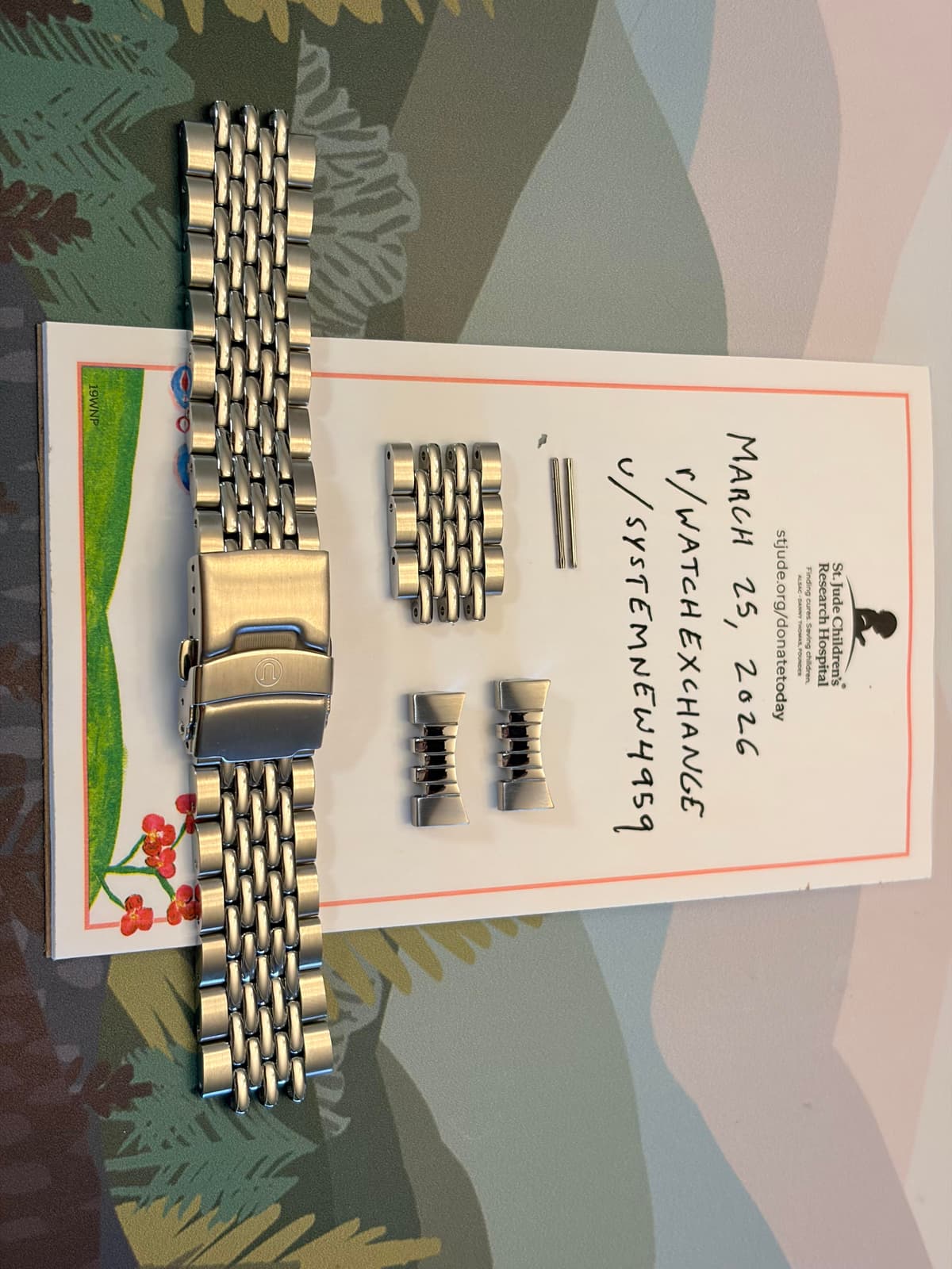 [WTS] Uncle Seiko Beads of Rice Bracelet for Sinn 356 / 556