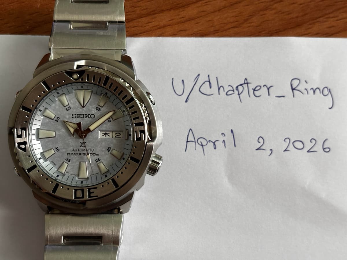 [WTS] Seiko SBDY053 JDM "Baby Tuna" Ice Frost Dial - Brand New In Box (NIB), Full Set, Kanji Date ❄️