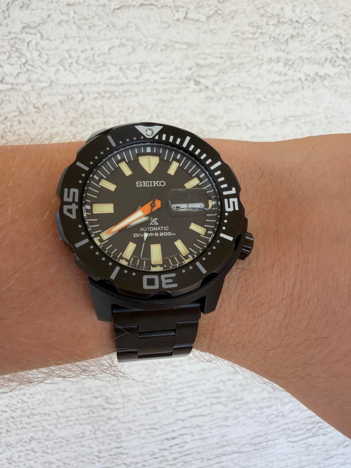 [WTS] Seiko Black Monster Limited Edition SRPH13K1 $315