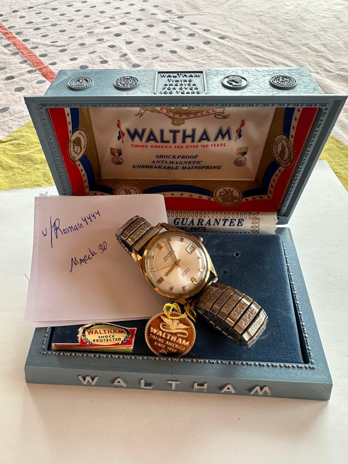 [WTS] 1960s Waltham Auto with original box