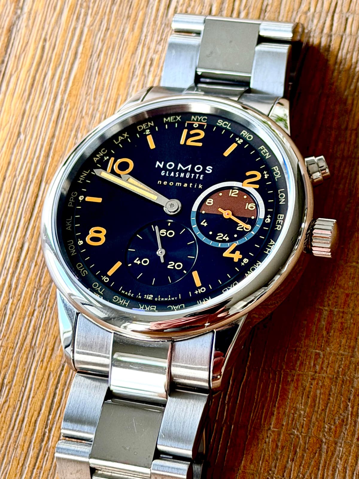 [WTS/WTT] NOMOS Worldtimer Grid - Full Set. 1 of 175