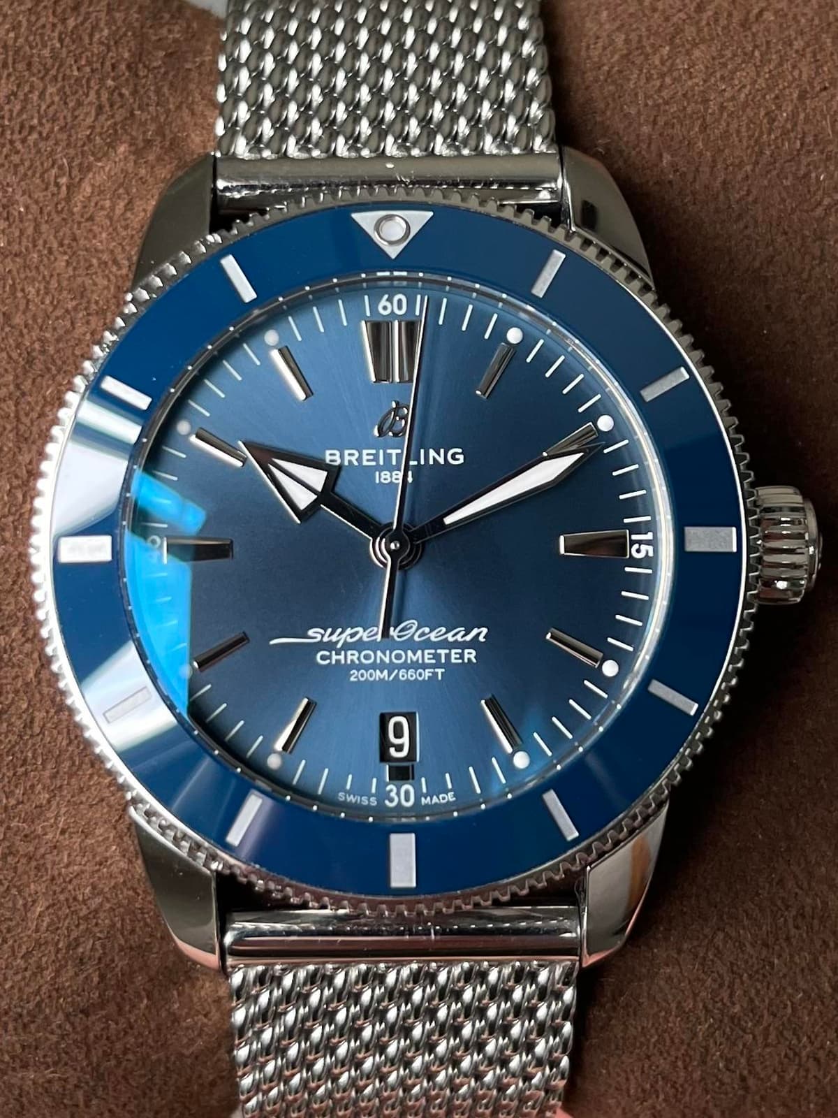 [WTS][US] Breitling Superocean Heritage B20 Automatic 44 - Blue Dial - 44mm - AB2030