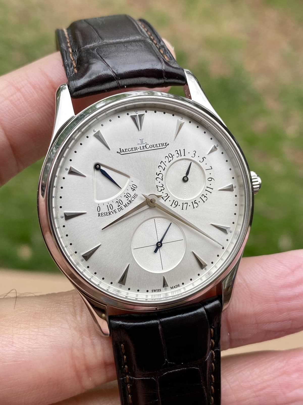 [WTS] Jaeger Lecoultre. *39mm*. Reserve De Marche. Blued Hands. 176.8.38.S