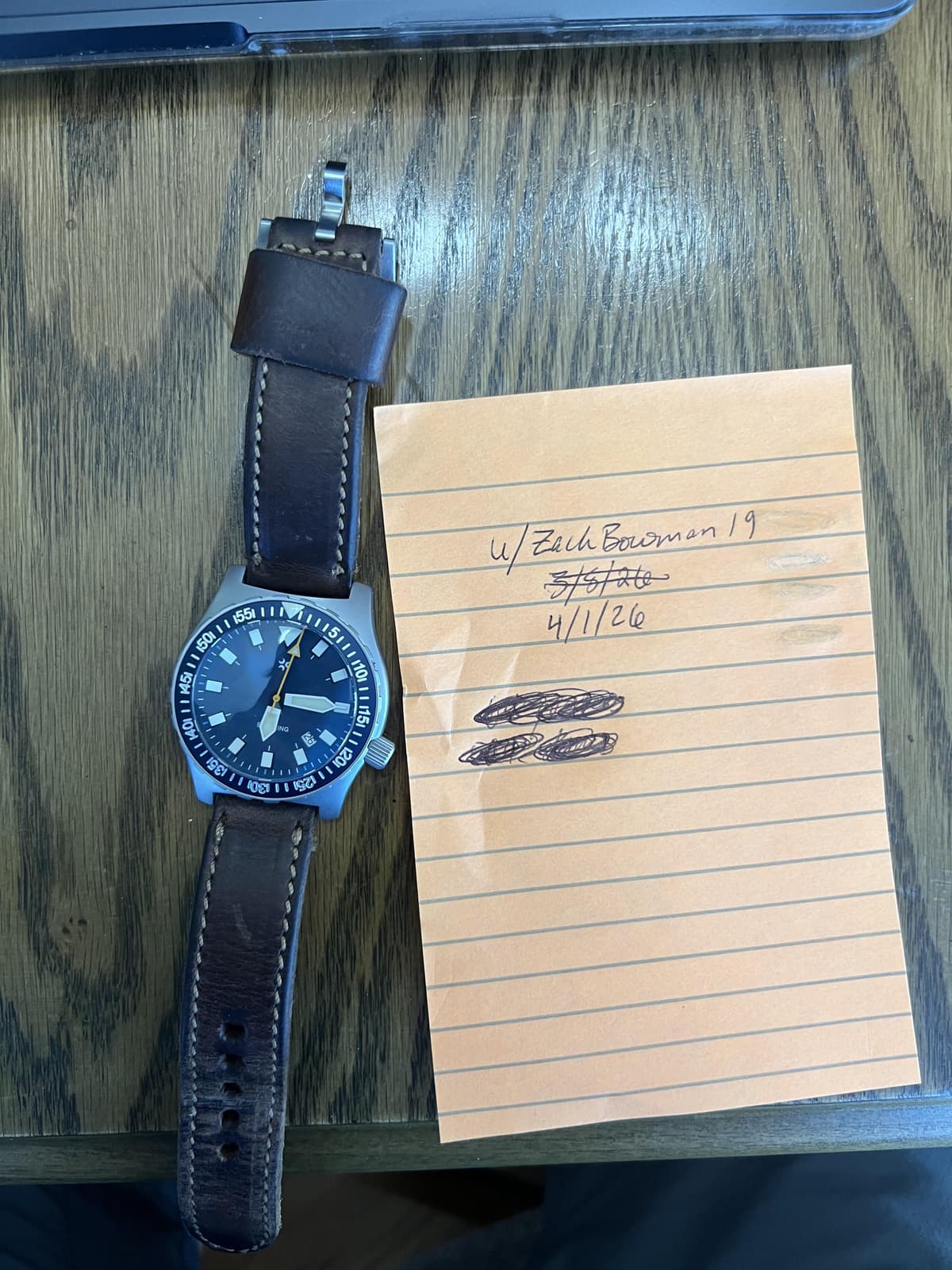 [WTS] Halios bluering #009/100 - watch only - $575