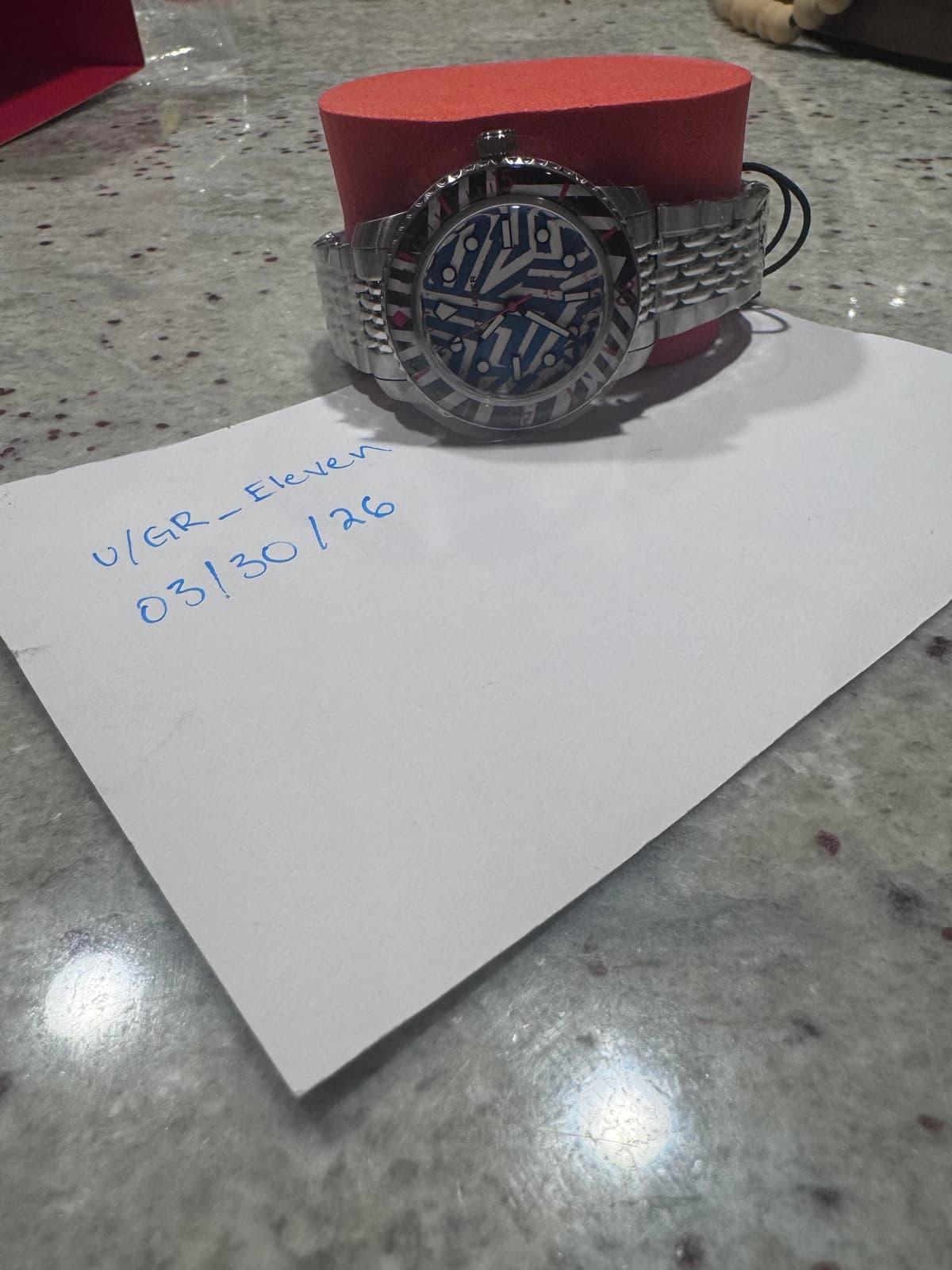 [WTS] Spinnaker Fleuss 40 Razzle Dazzle LE #79/500 – BNIB – Hand-Painted Dial – Miyota 9039 – $600