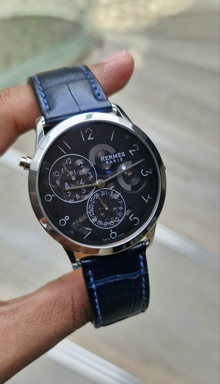 [WTS] Hermes Slim d'Hermes 39.5mm GMT W054192WW00 ♦️Lightly Used 2023♦️