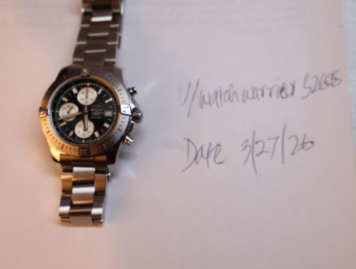 [WTS] brietling colt automatic chronograph $2999
