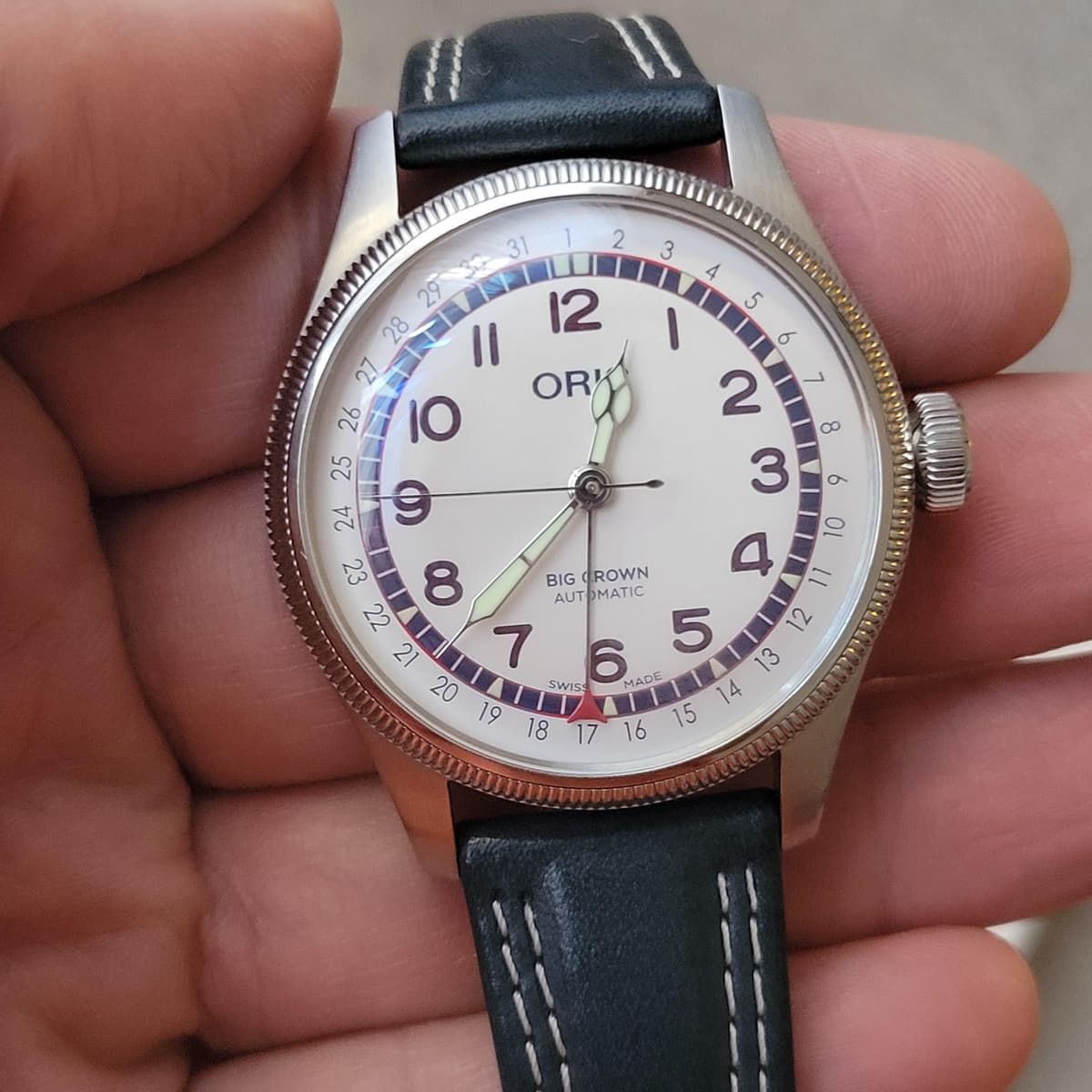 [WTS] Baseball season is here! Oris Big Crown Pointer Date Hank Aaron 40mm