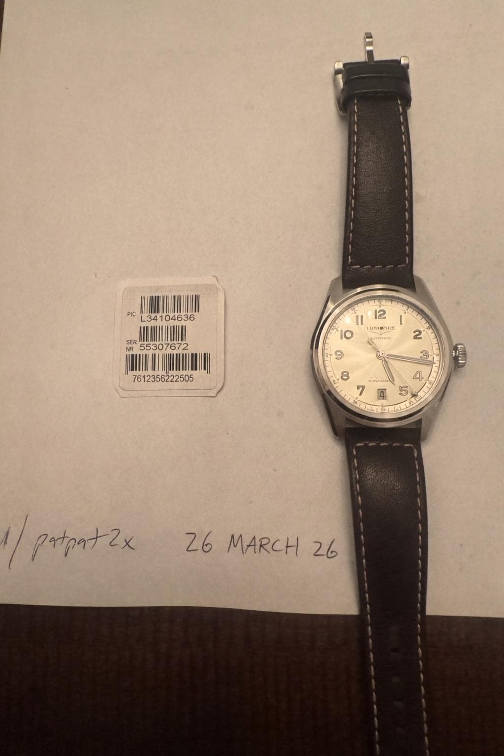 [WTS] Longines Spirit 37mm - Excellent Condition