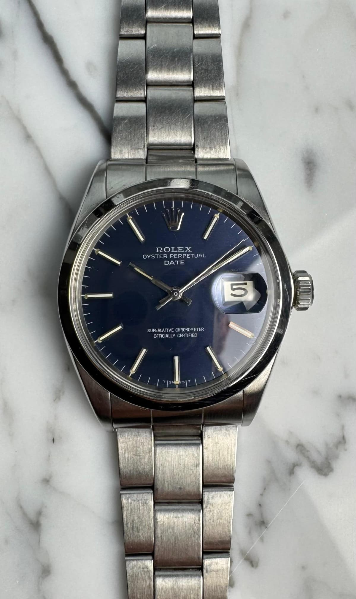 [WTS] Rolex Oyster Perpetual Date Blue Dial 1967 (Serviced) 🔵