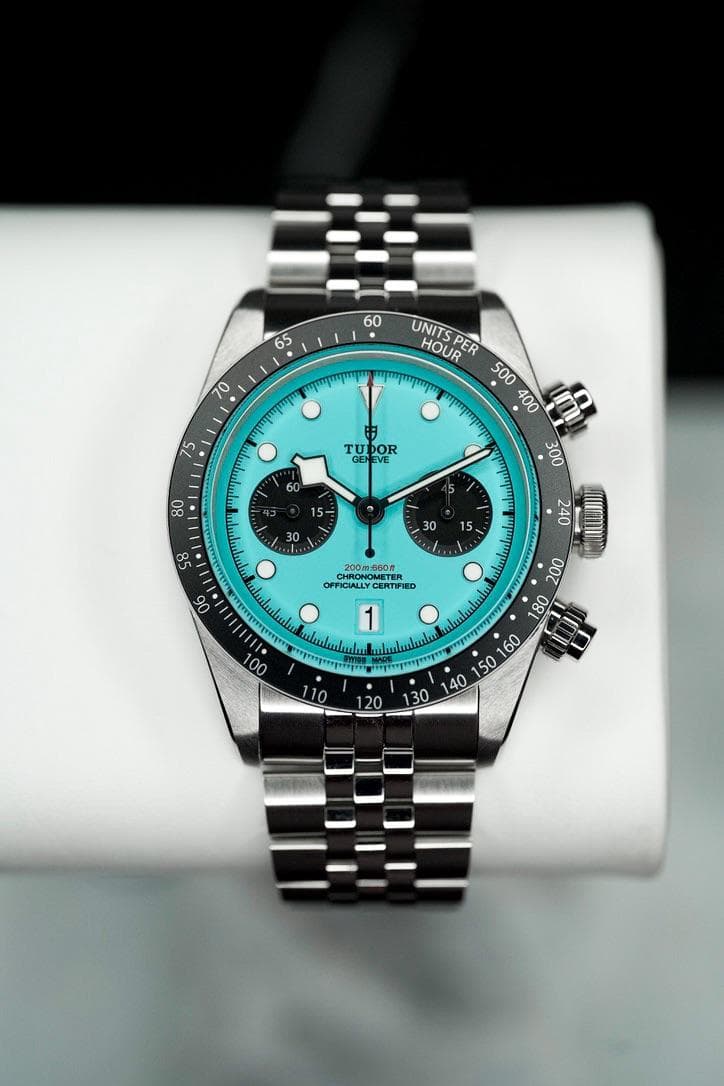 [WTS/WTT] Tudor Black Bay Chrono “Flamingo” 41mm Turquoise Dial Jubilee Complete 79360 79360N 793060N-0024 M79360N-0024