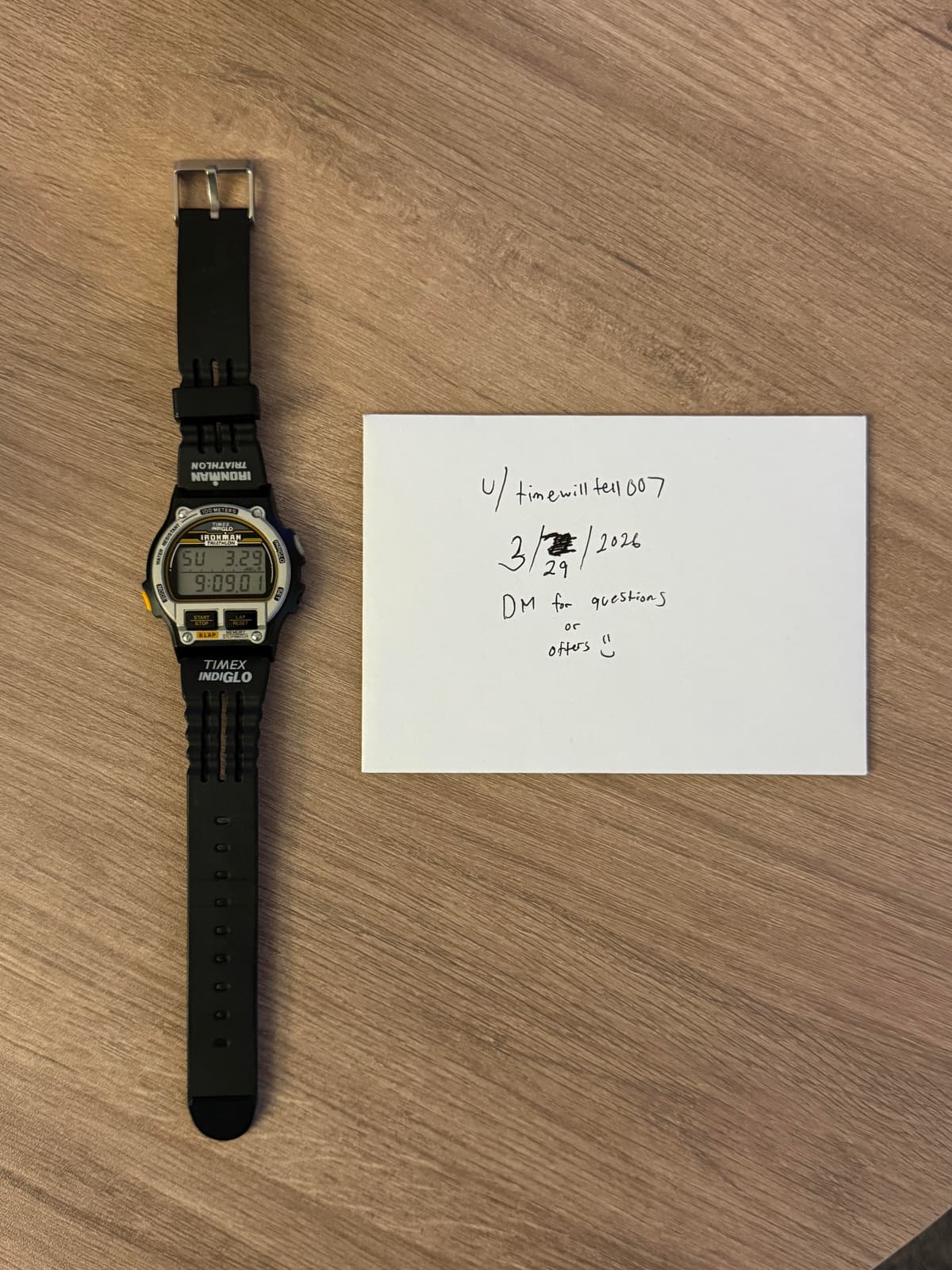 [WTS] Vintage 90’s Timex Ironman Digital Watch