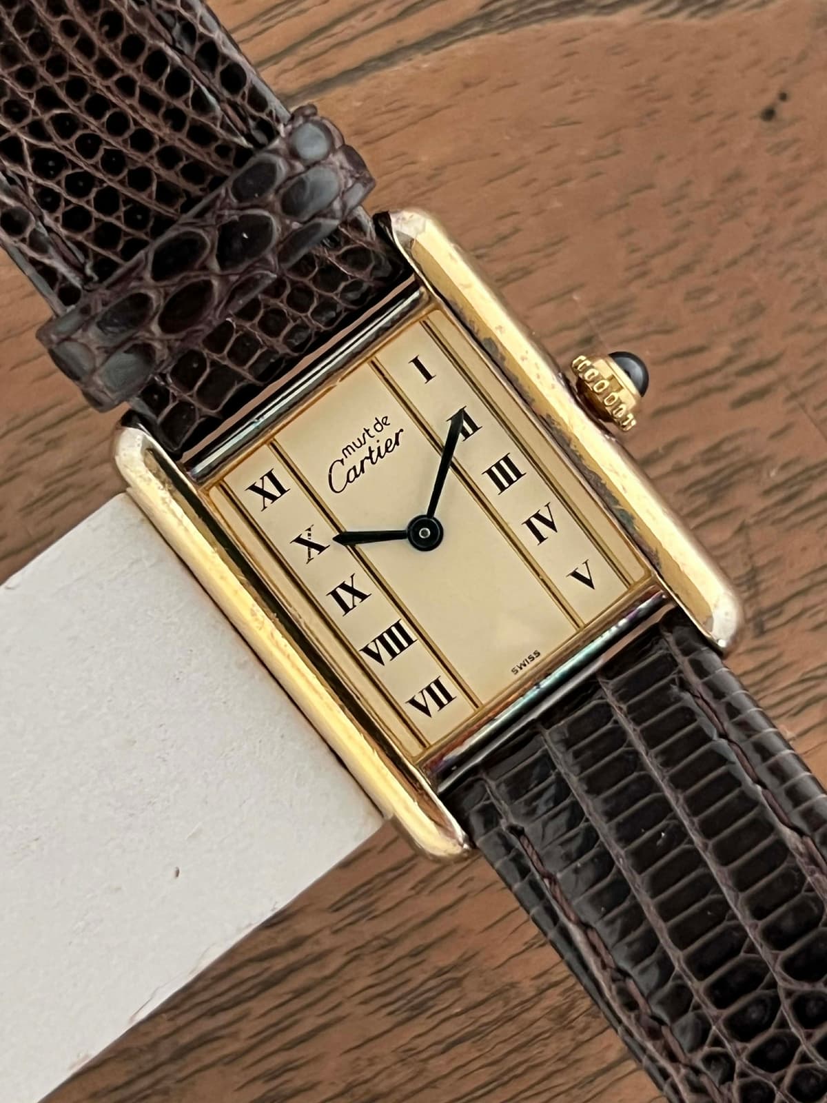 [WTS] Cartier Must Tank SM Column Quartz - $1600