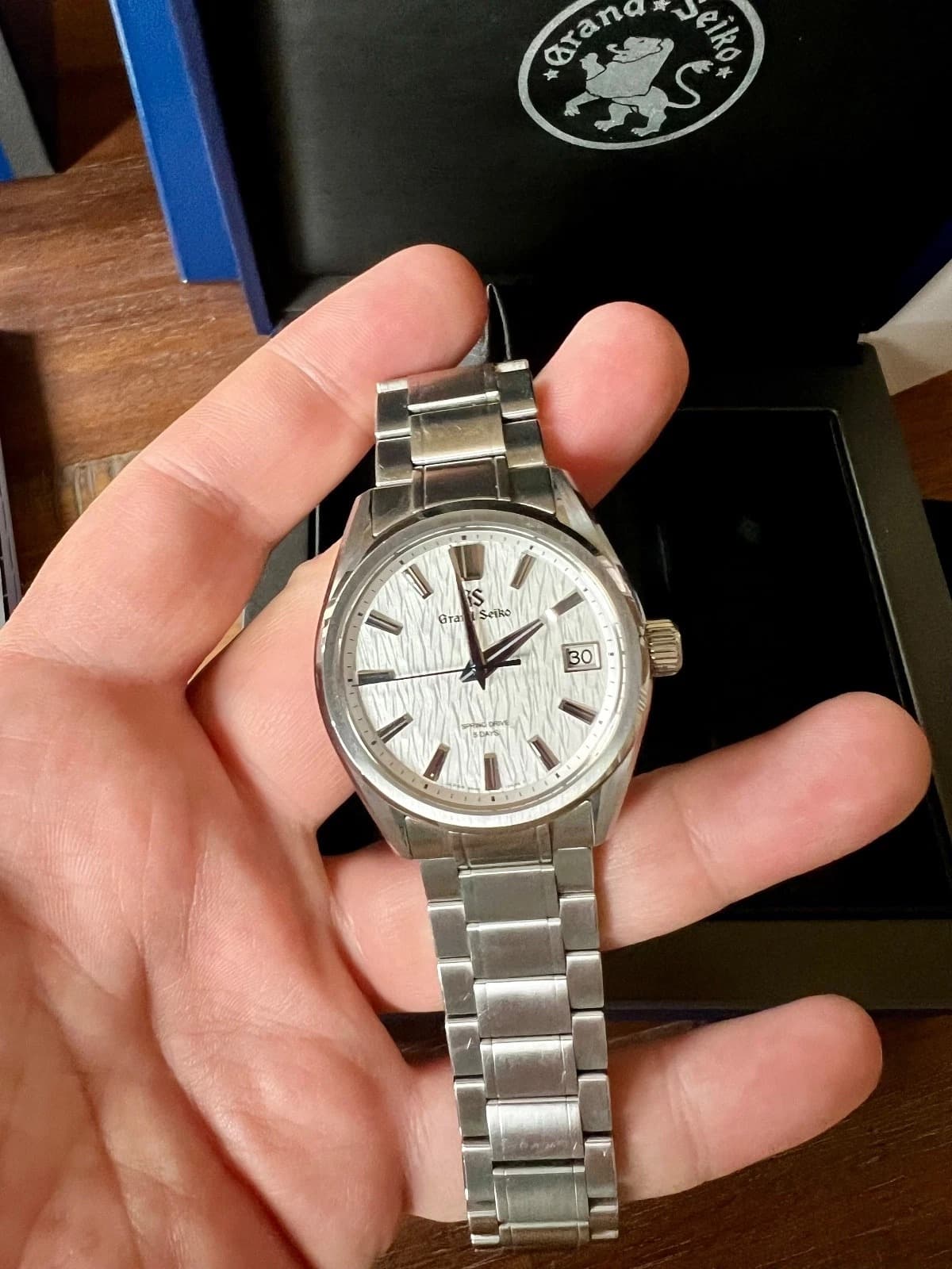 [WTS] Grand Seiko SLGA009 White Birch Evolution 9 Spring Drive 40mm – Full Set