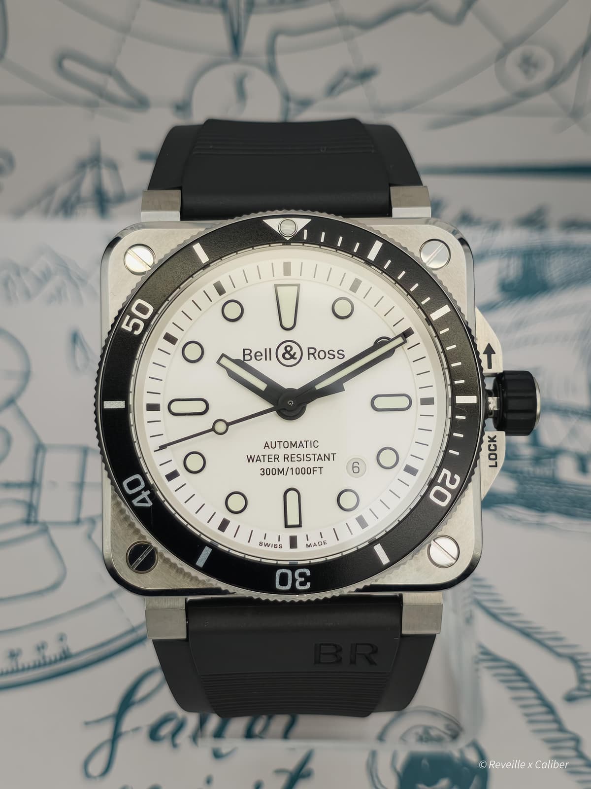 [WTS] Bell & Ross Diver White Dial BR0392-D-WH-ST/SRB 42mm B&P
